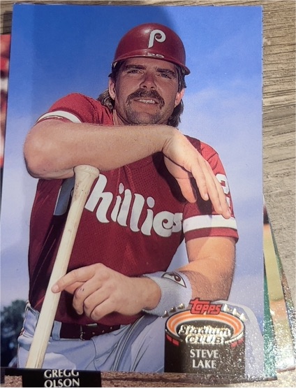 1992 Topps Stadium Club #54 Steve Lake — front