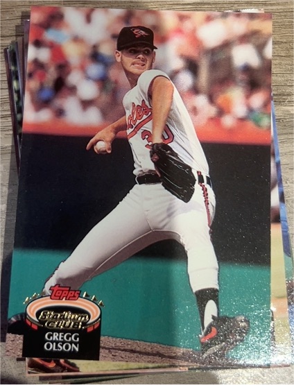 1992 Topps Stadium Club #293 Gregg Olson — front