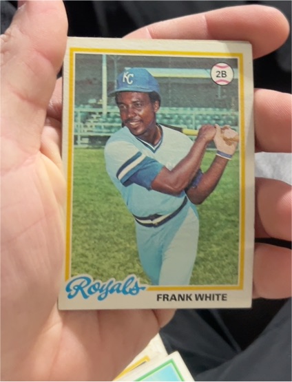 1978 Topps #248 Frank White — front