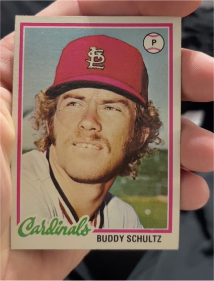 1978 Topps #301 Buddy Schultz — front
