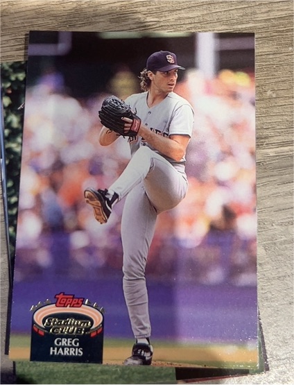 1992 Topps Stadium Club #275 Greg Harris — front