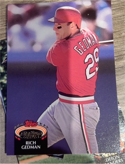 1992 Topps Stadium Club #58 Rich Gedman — front
