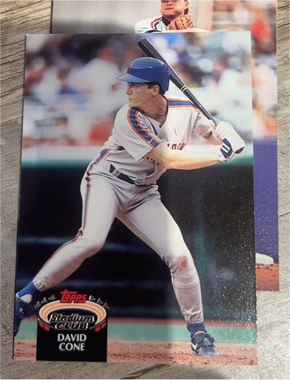 1992 Topps Stadium Club #17 David Cone — front