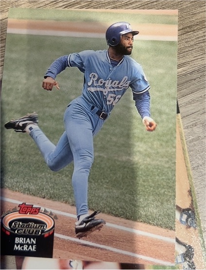 1992 Topps Stadium Club #270 Brian McRae — front