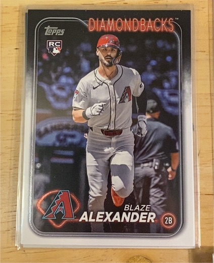 2024 Topps Update #US197 Blaze Alexander — front