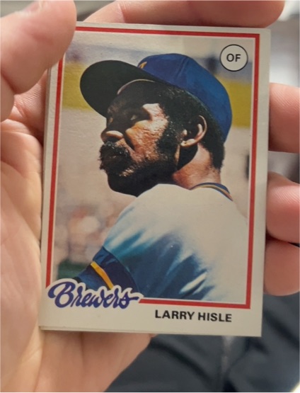 1978 Topps #520 Larry Hisle — front