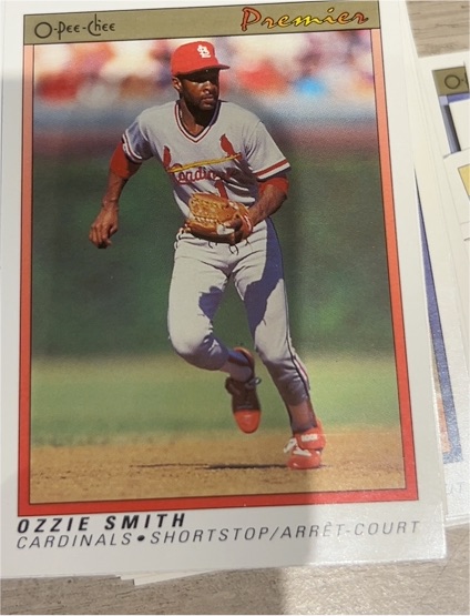 1991 O-Pee-Chee Premier #112 Ozzie Smith — front