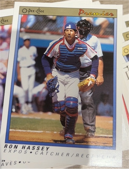 1991 O-Pee-Chee Premier #61 Ron Hassey — front