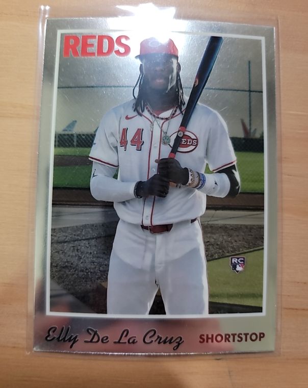 2024 Topps Chrome #16 Elly De La Cruz — front