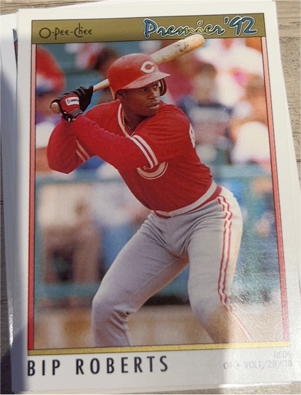 1992 O-Pee-Chee Premier #69 Bip Roberts — front
