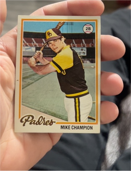 1978 Topps #683 Mike Champion — front