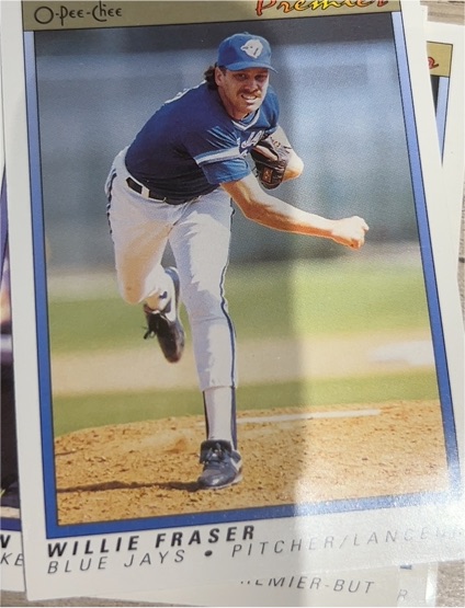 1991 O-Pee-Chee Premier #46 Willie Fraser — front