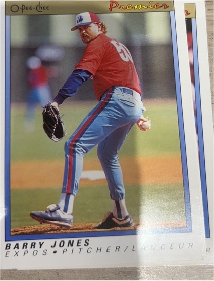 1991 O-Pee-Chee Premier #69 Barry Jones — front