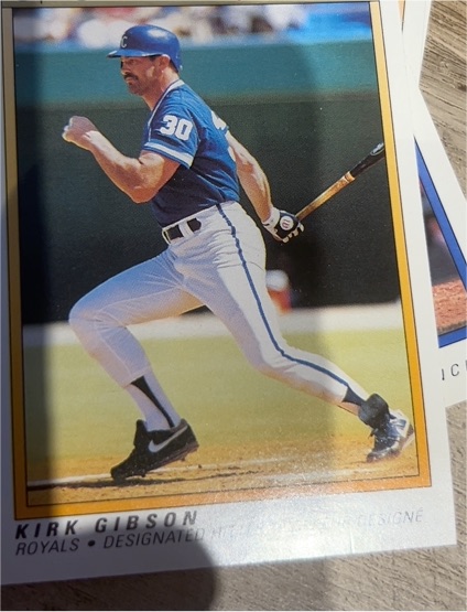 1987 Topps #30 Kirk Gibson — front