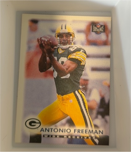 1996 Score Experience #3 Antonio Freeman — front