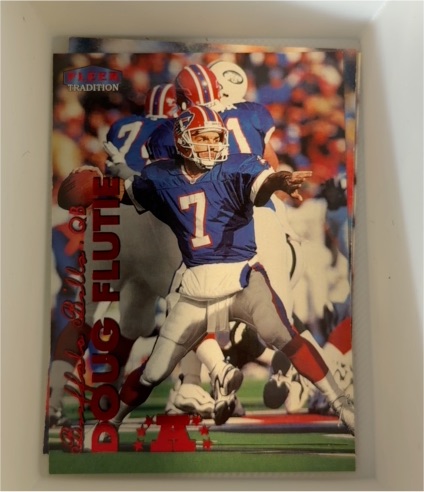 1999 Fleer Tradition #13 Doug Flutie — front