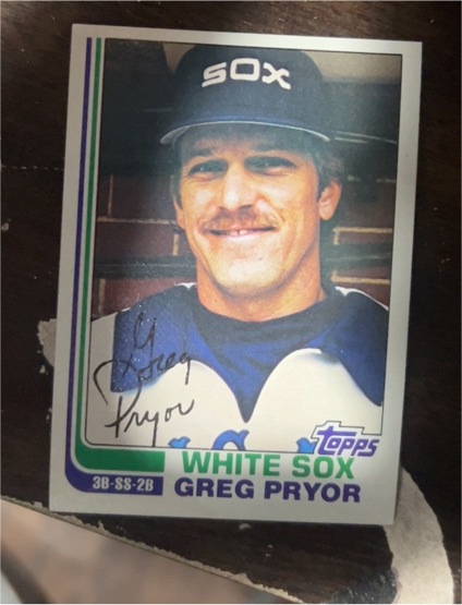 1982 Topps #76 Greg Pryor — front
