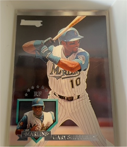 1995 Donruss #168 Gary Sheffield Florida Marlins — front
