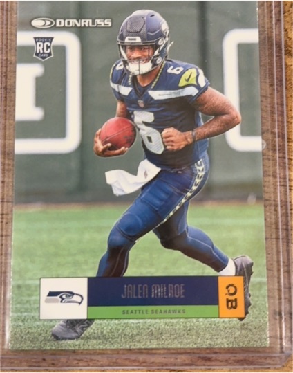 2025 Donruss #R05-JLM Jalen Milroe — front