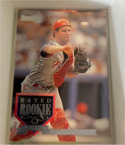 1995 Donruss #240 Mike Lieberthal — front
