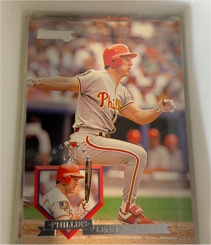 1995 Donruss #209 Lenny Dykstra Philadelphia Phillies — front