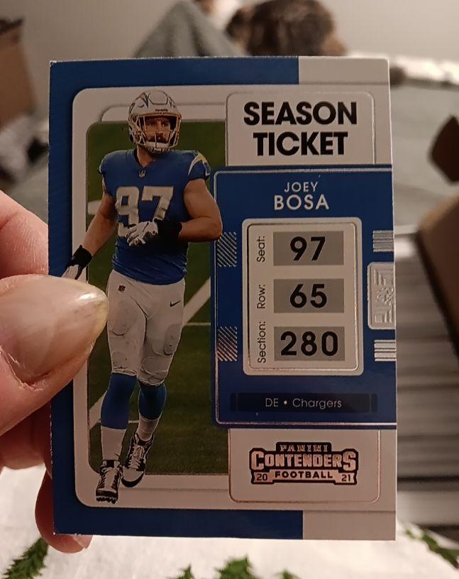 2021 Panini Contenders #53 Joey Bosa — front