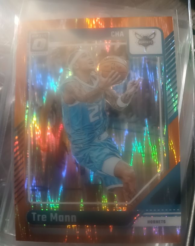 2024-25 Panini Donruss Optic #30 Tre Mann — front