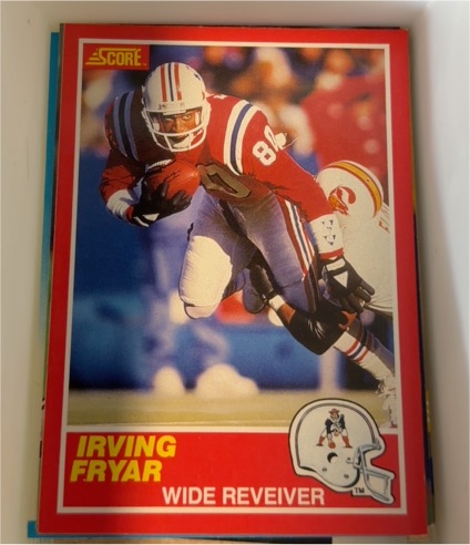 1989 Score #125 Irving Fryar — front