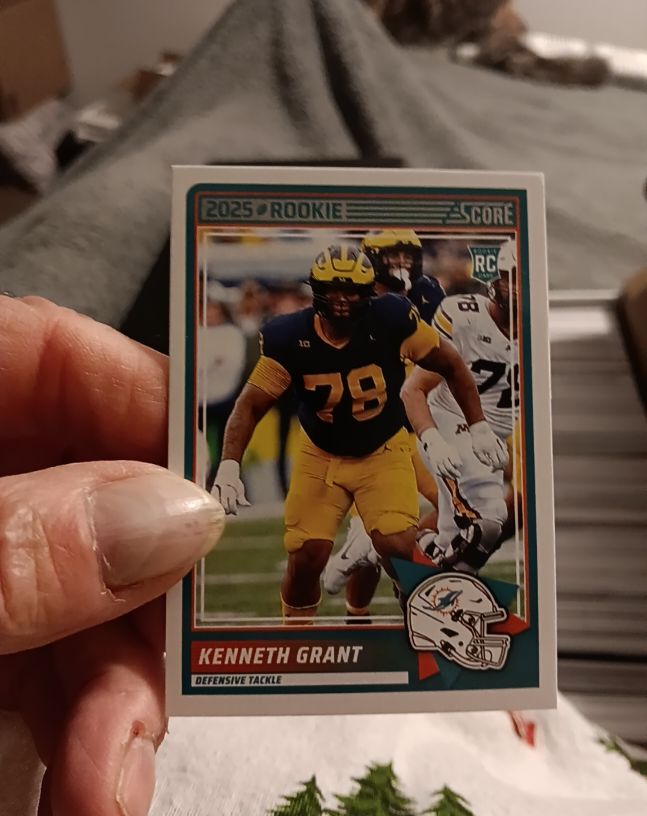 2025 Score #33 Kenneth Grant — front