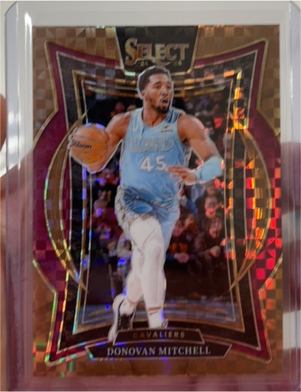 2024-25 Panini Select Concourse #21 Donovan Mitchell — front