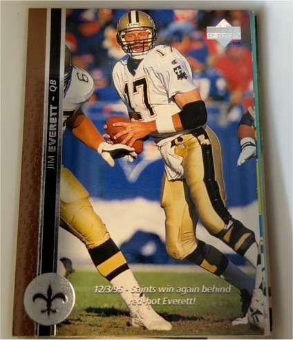 1996 Upper Deck #79 Jim Everett — front