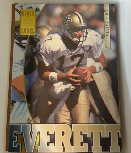 1995 Collector's Edge Black Label #138 Jim Everett — front