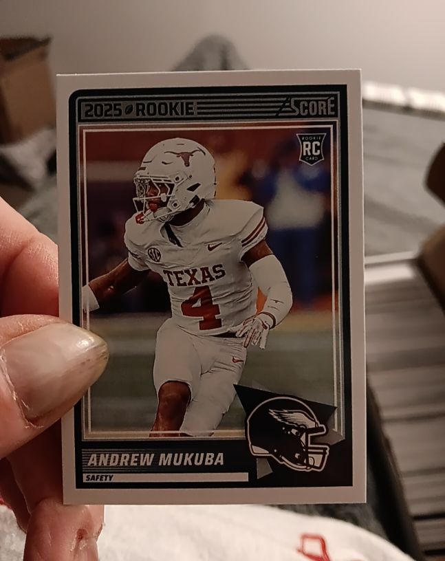 2025 Panini Score #98 Andrew Mukuba — front