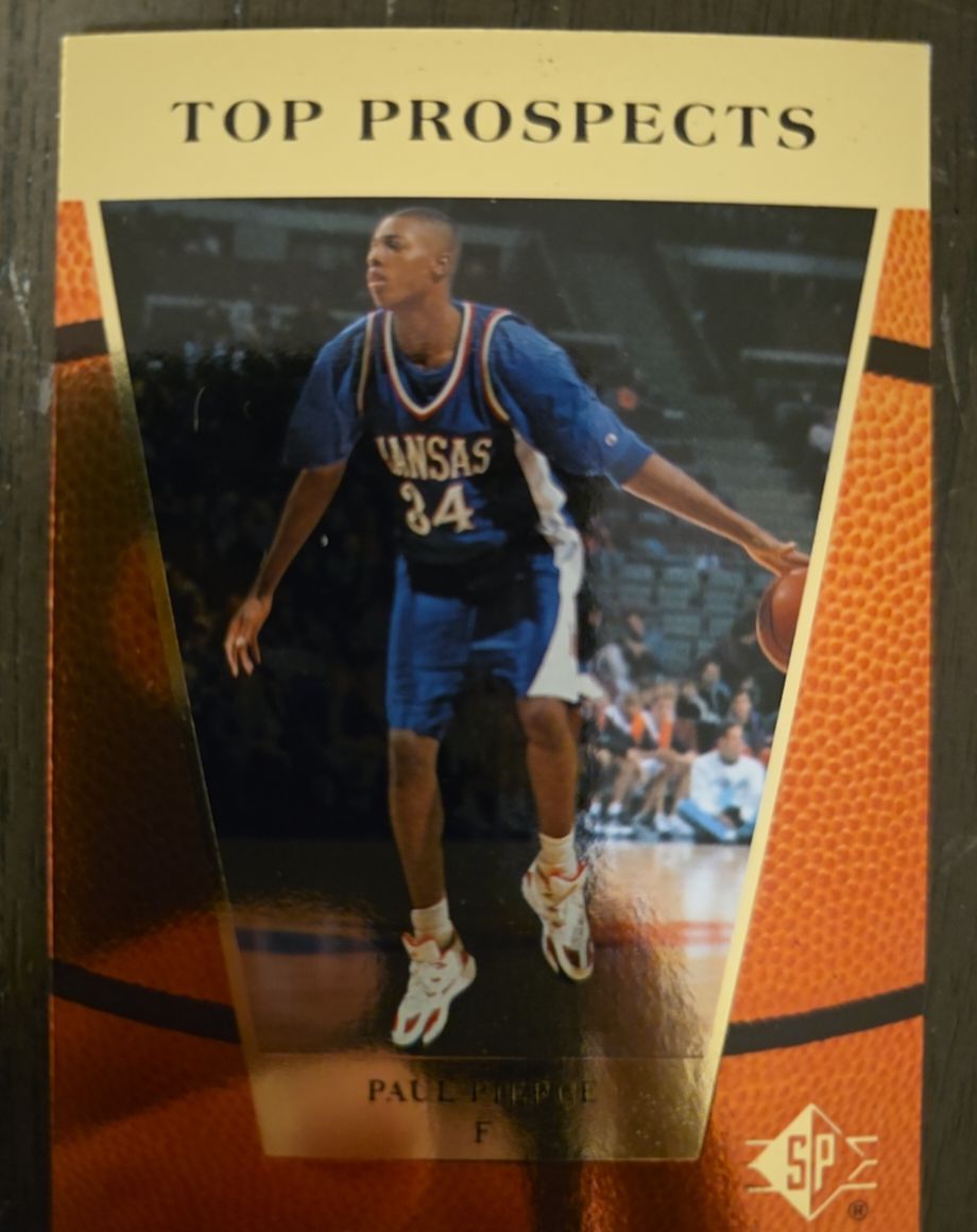 1998 Upper Deck SP Top Prospects #44 Paul Pierce — front