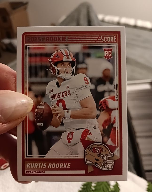 2025 Panini Score #82 Kurtis Rourke — front