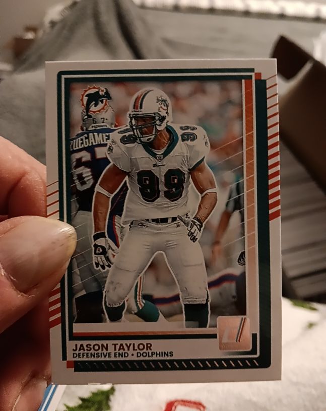 2025 Panini Donruss #56 Jason Taylor — front