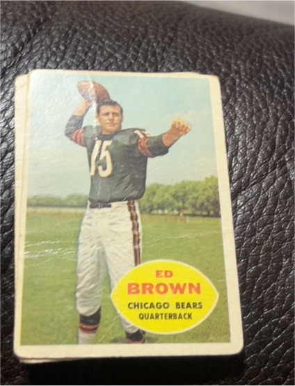 1960 Topps #12 Ed Brown — front
