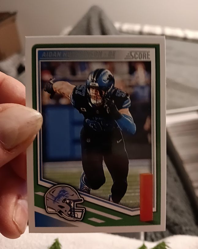 2025 Score #41 Aidan Hutchinson — front