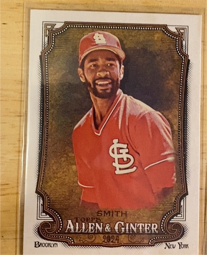 2024 Topps Allen & Ginter #343 Ozzie Smith — front