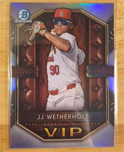 2025 Bowman Chrome VIP #VIP-18 JJ Wetherholt — front