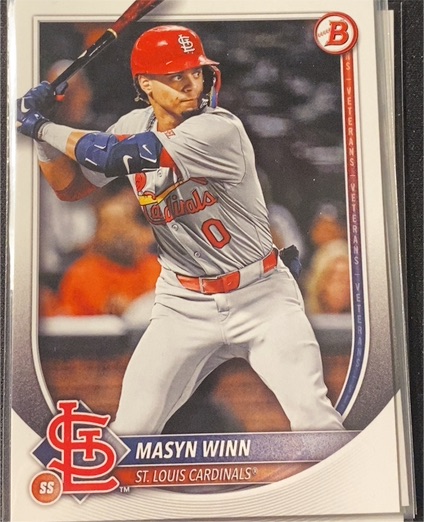 2025 Bowman #100 Masyn Winn — front