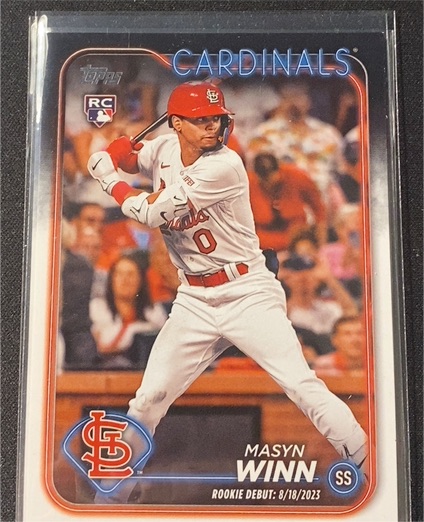 2024 Topps Update #US272 Masyn Winn — front