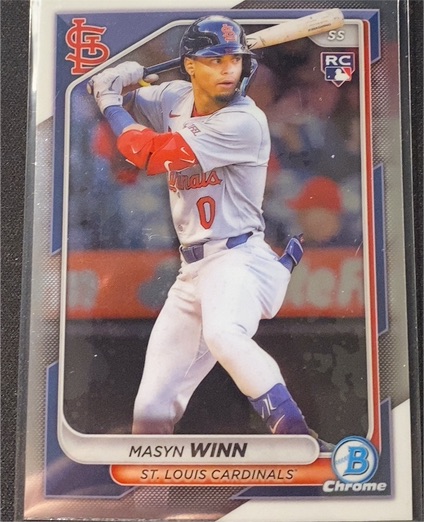 2024 Bowman Chrome #61 Masyn Winn — front