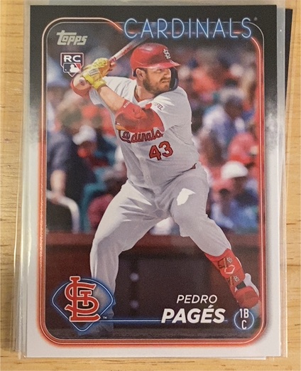 2024 Topps Update #US338 Pedro Pages — front