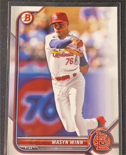 2022 Bowman Draft #BD-170 Masyn Winn — front