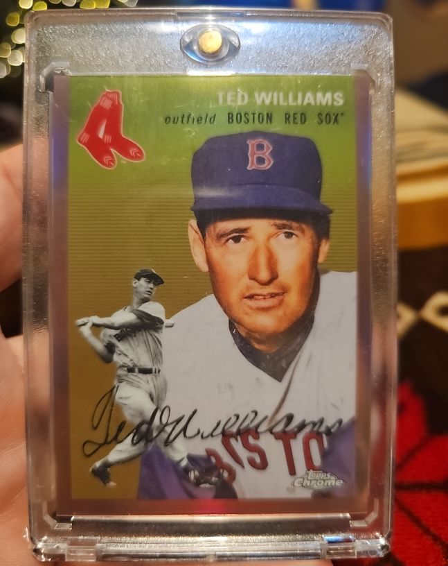 2023 Topps Chrome Platinum Anniversary #477 Ted Williams — front