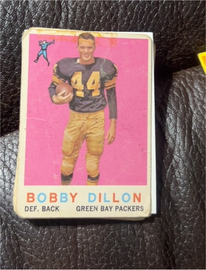 1959 Topps #12 Bobby Dillon — front