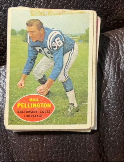 1960 Topps #8 Bill Pellington — front