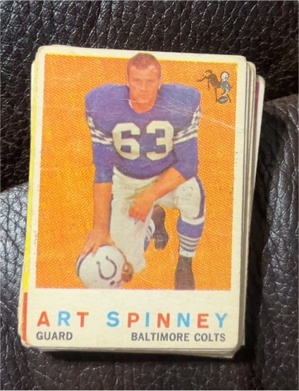 1959 Topps #171 Art Spinney — front