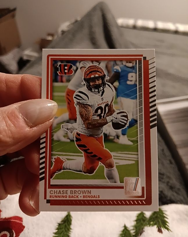 2025 Donruss #20 Chase Brown — front